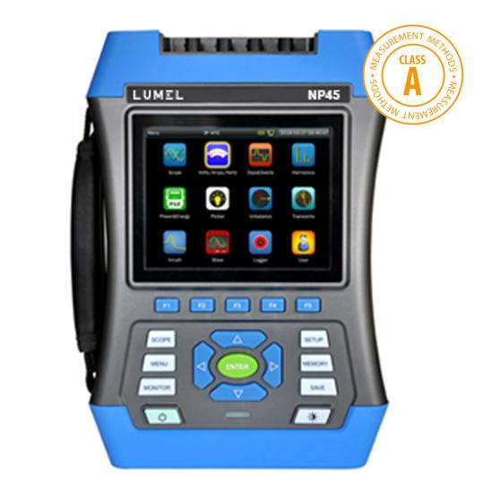NP45-000M0, Portable Power Quality Analyser with TFT Touch Screen, built in Logger and Comms NP45-000M0, Portable Power Quality Analyser with TFT Touch Screen, built in Logger and Comms